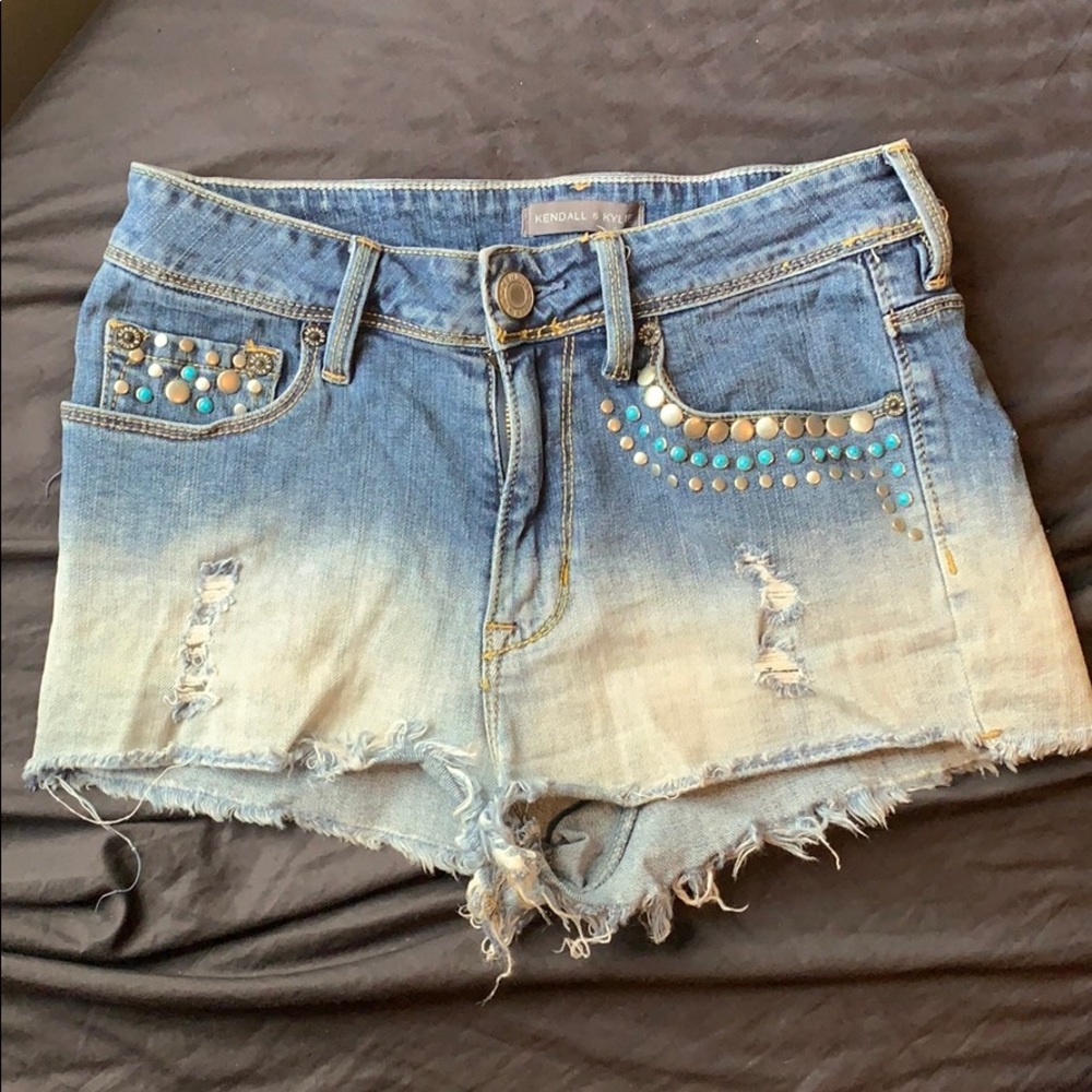Kendall & Kylie Ombré highwaisted shorts